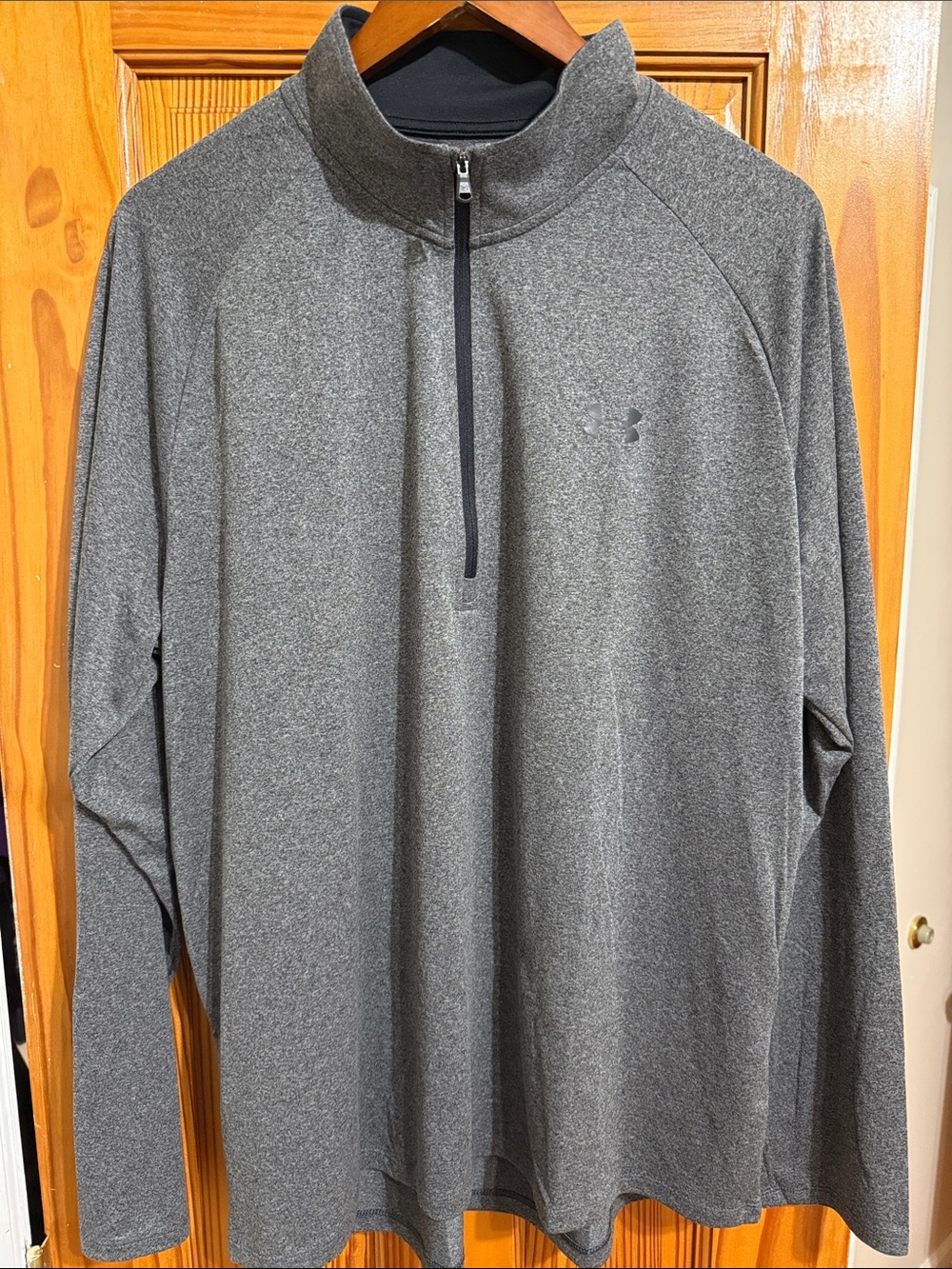 Under Armour Men’s Charcoal Gray Quarter-Zip Performance Jacket